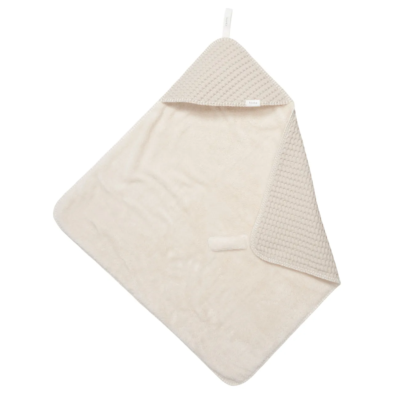 Koeka Omslagdoek Wafel/teddy Oslo sand