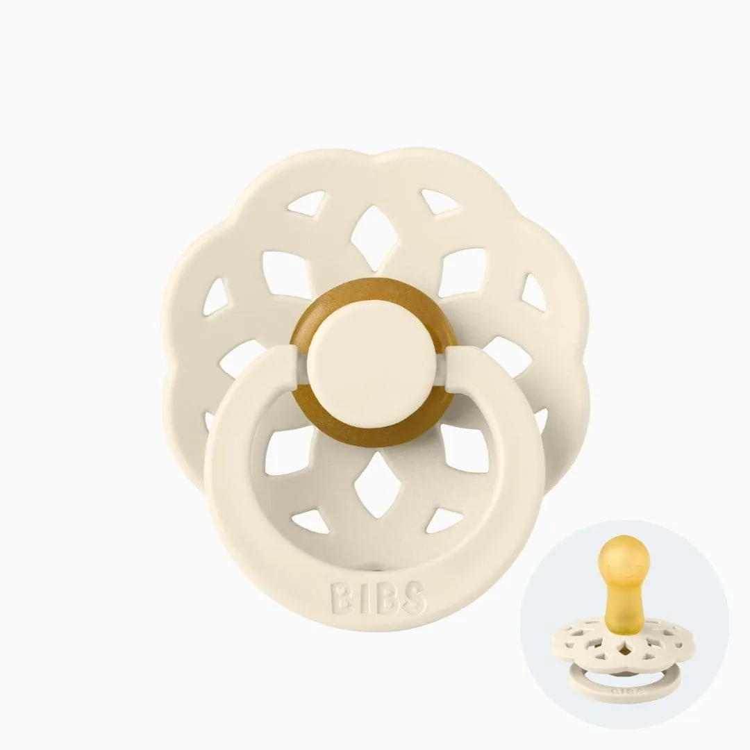 BIBS boheme speen - ivory | Maat 1