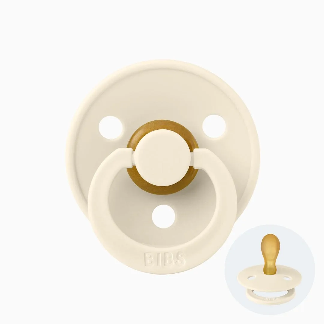 BIBS Colour symmetrische speen - ivory | Maat 1